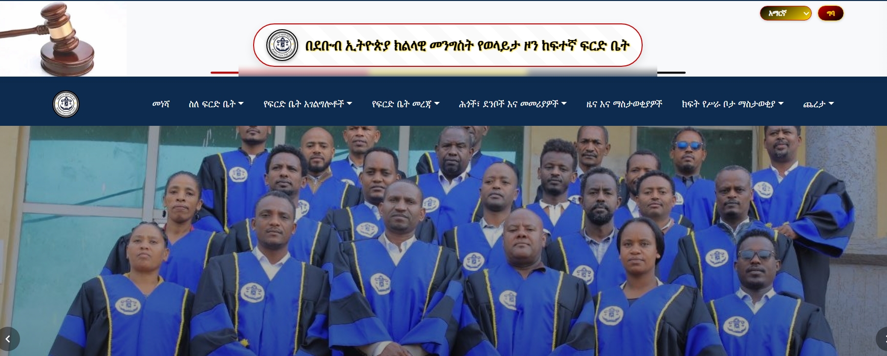 Court Case Flow Management System and Court Website